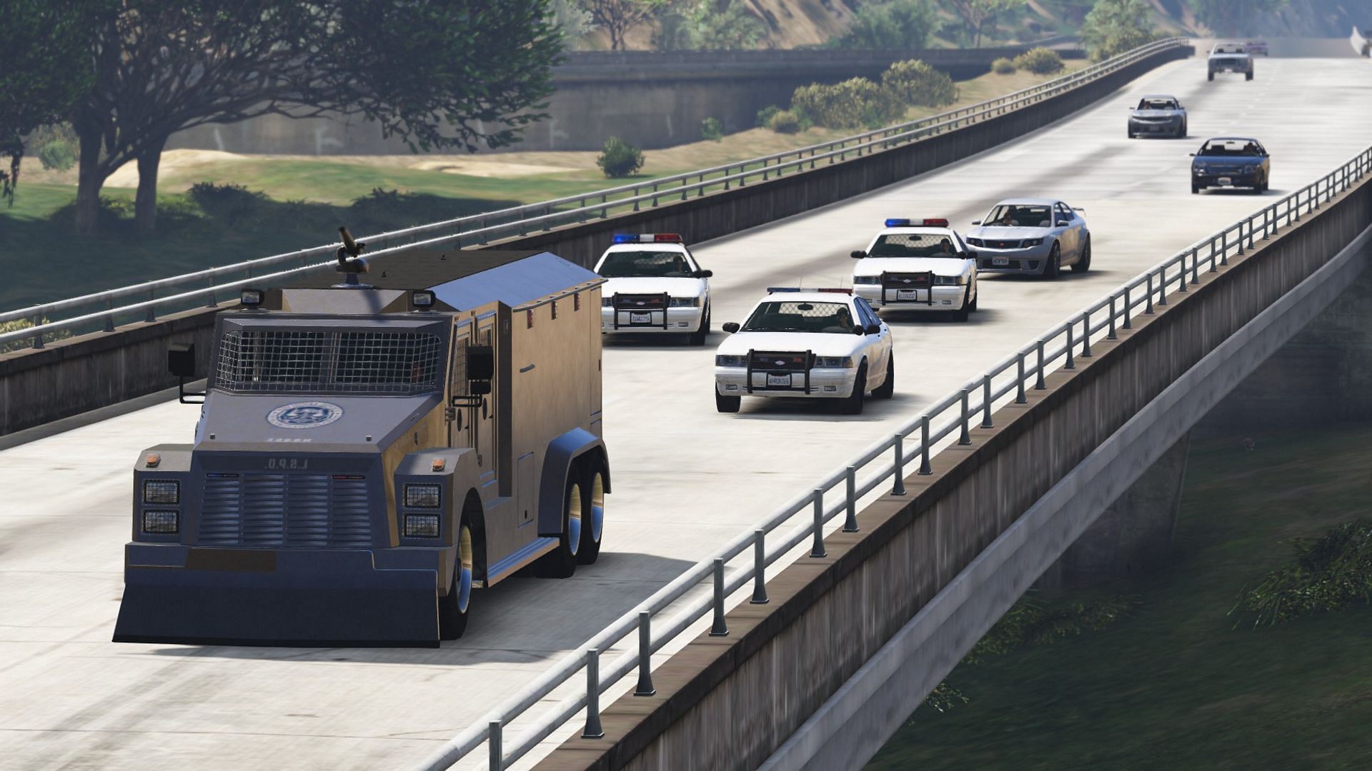 This is a great mod that makes the game&#039;s world feel more lively. (Image via gta5-mods/Eddlm)