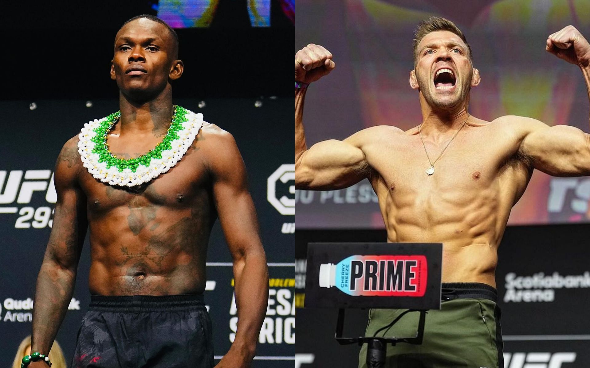 Israel Adesanya fires back at Dricus du Plessis over accusations of declining UFC title fight in Africa
