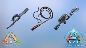 Ark Survival Ascended: All new weapons in Scorched Earth