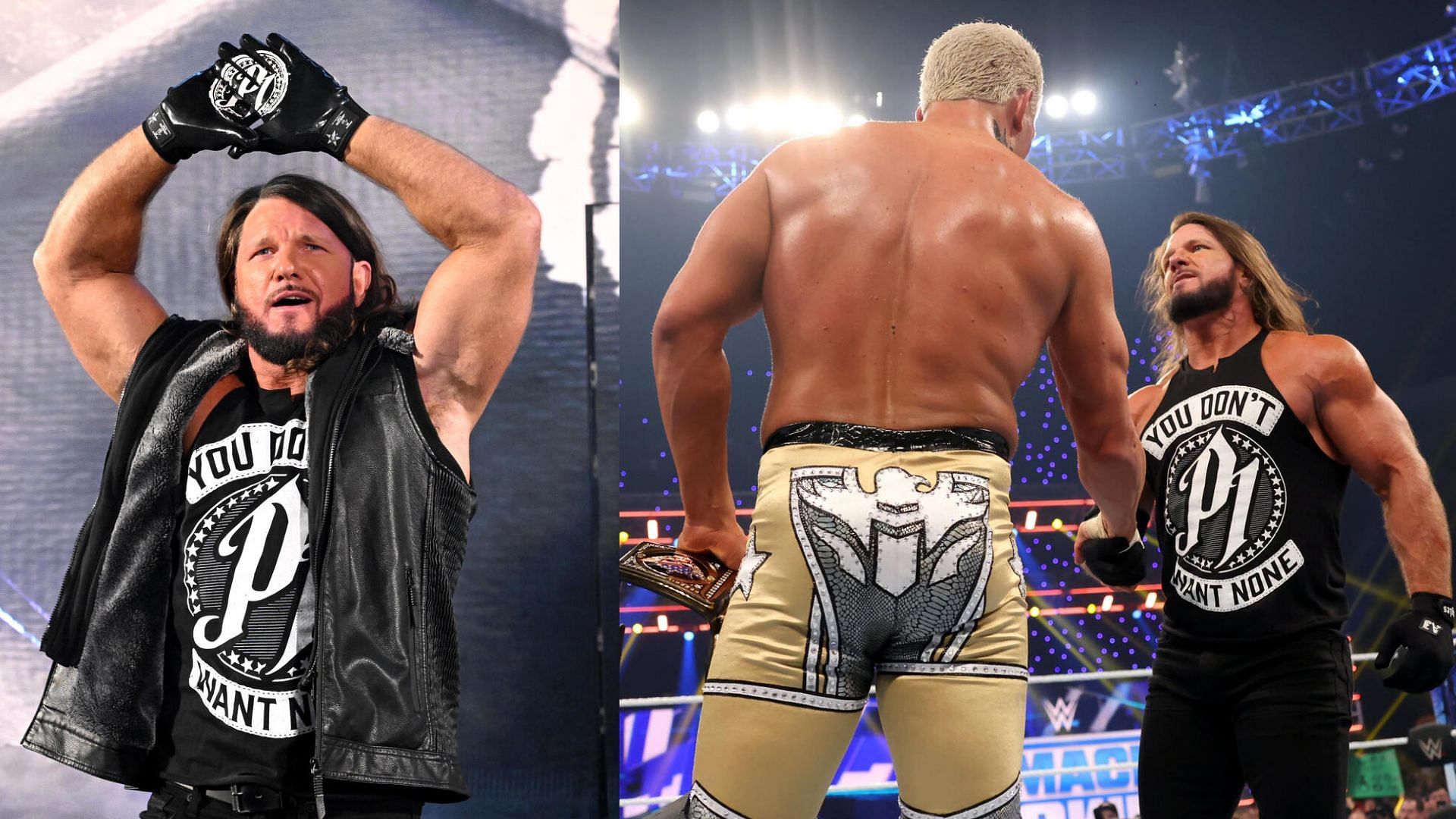WWE सुपरस्टार एजे स्टाइल्स ने ड्राफ्ट को लेकर की बात 