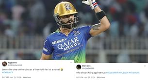 "Why always fixing against RCB"; "Seems like clear delivery" - Fans split on Virat Kohli's controversial dismissal in KKR vs RCB IPL 2024 game