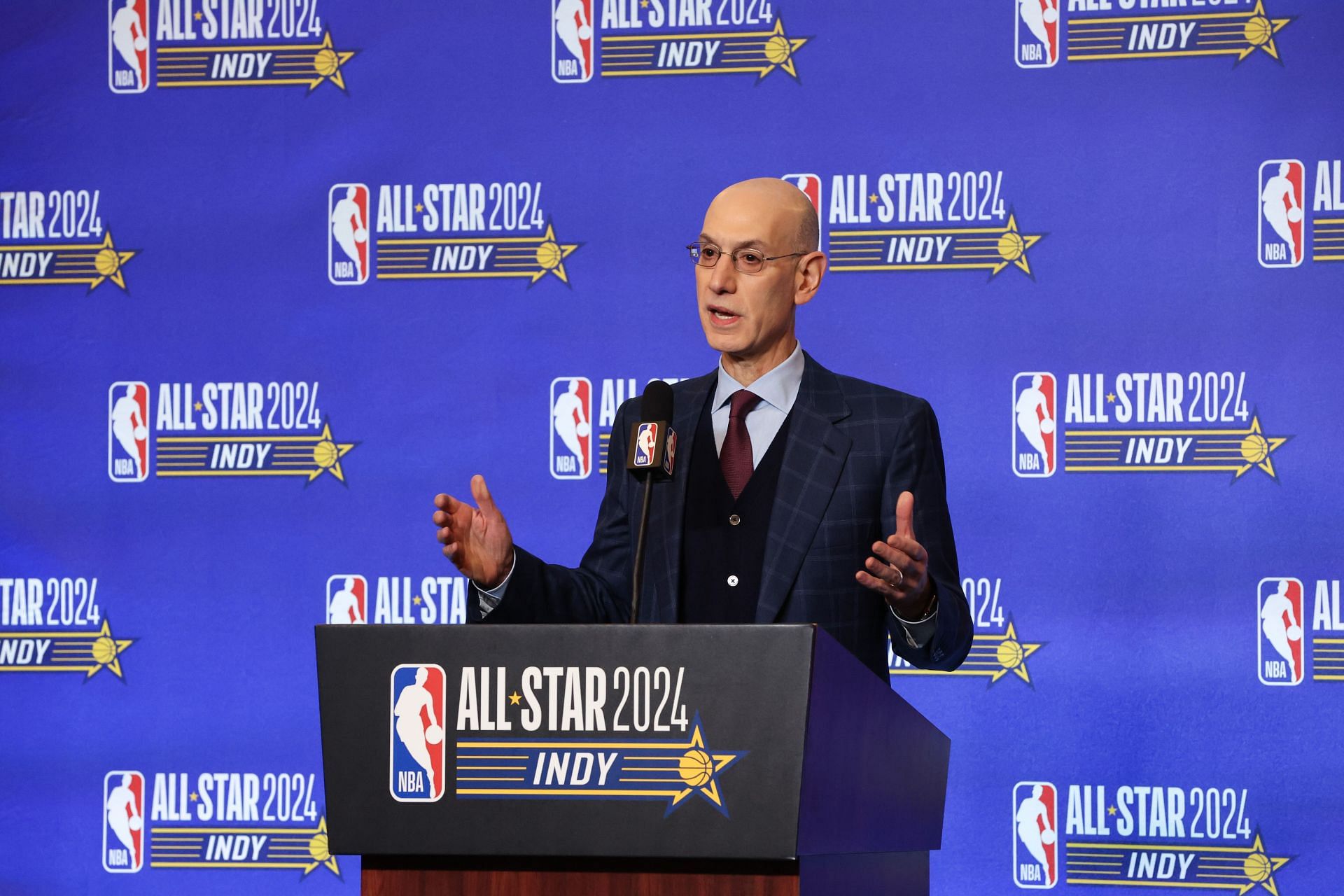 2024 NBA All-Star - Commissioner Adam Silver Press Conference