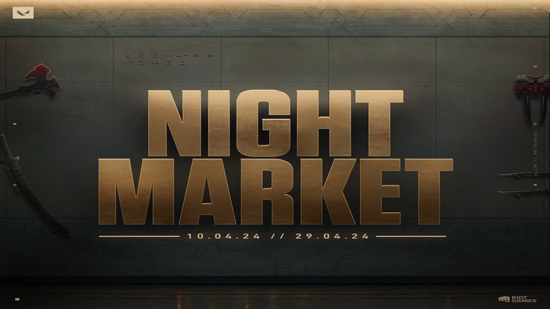 Night Market coming soon in Act 2 of Episode 8 in Valorant (Image via Riot Games)