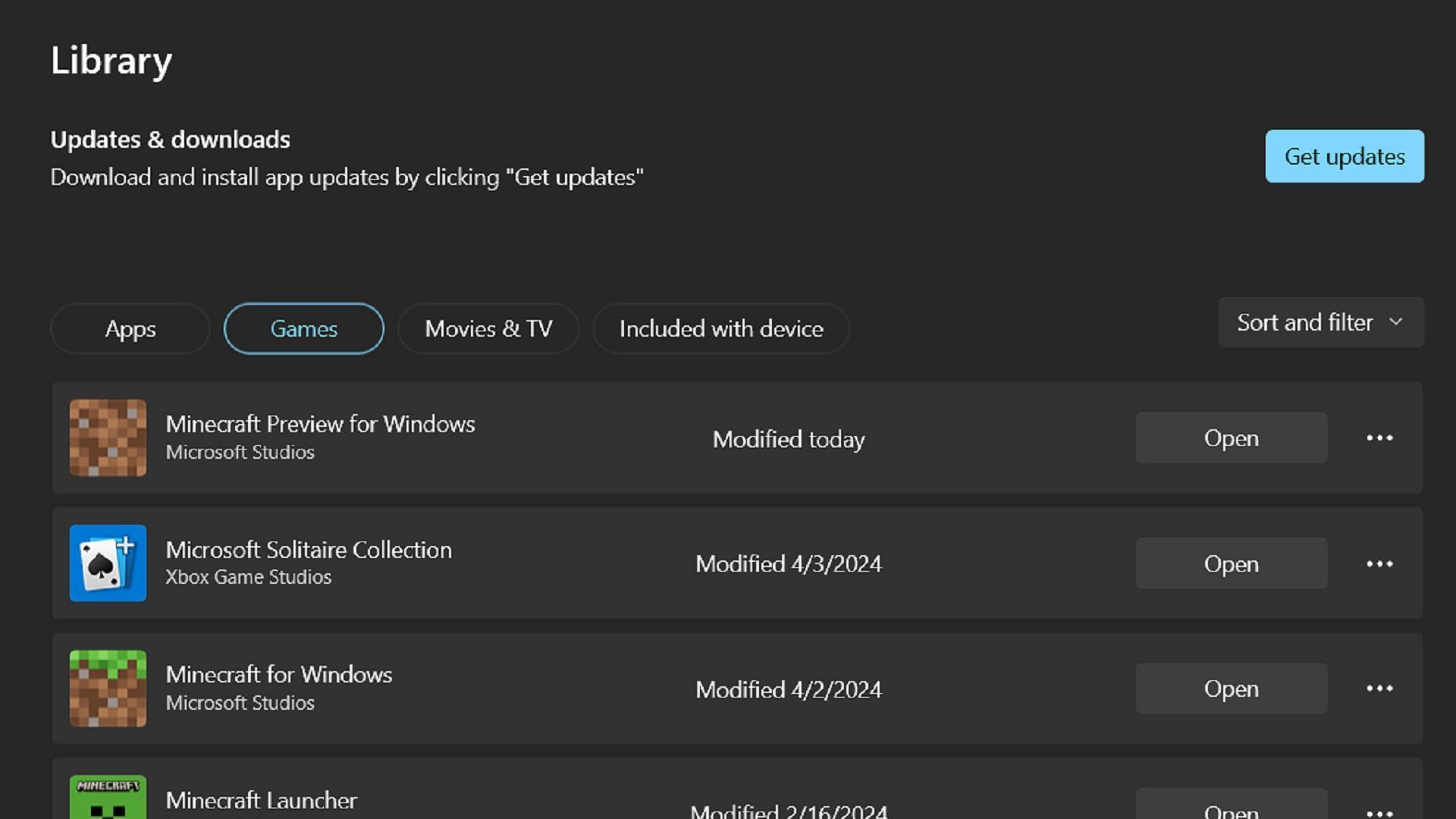 Downloading previews on Windows is carried out differently based on whether you&#039;ve done so before (Image via Microsoft)