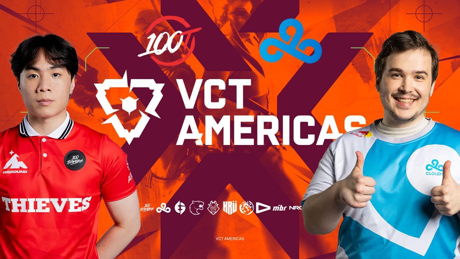 100 Thieves vs Cloud9 - VCT 2024 Americas Stage 1