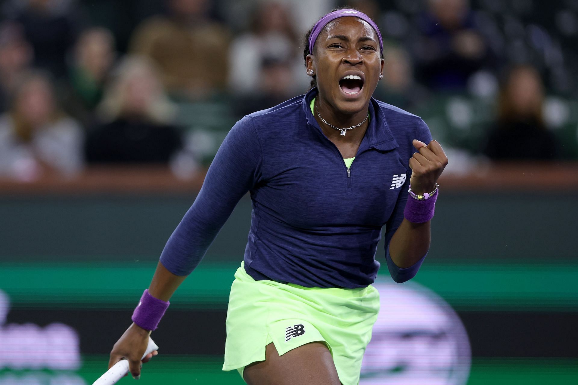 Coco Gauff at the 2024 BNP Paribas Open