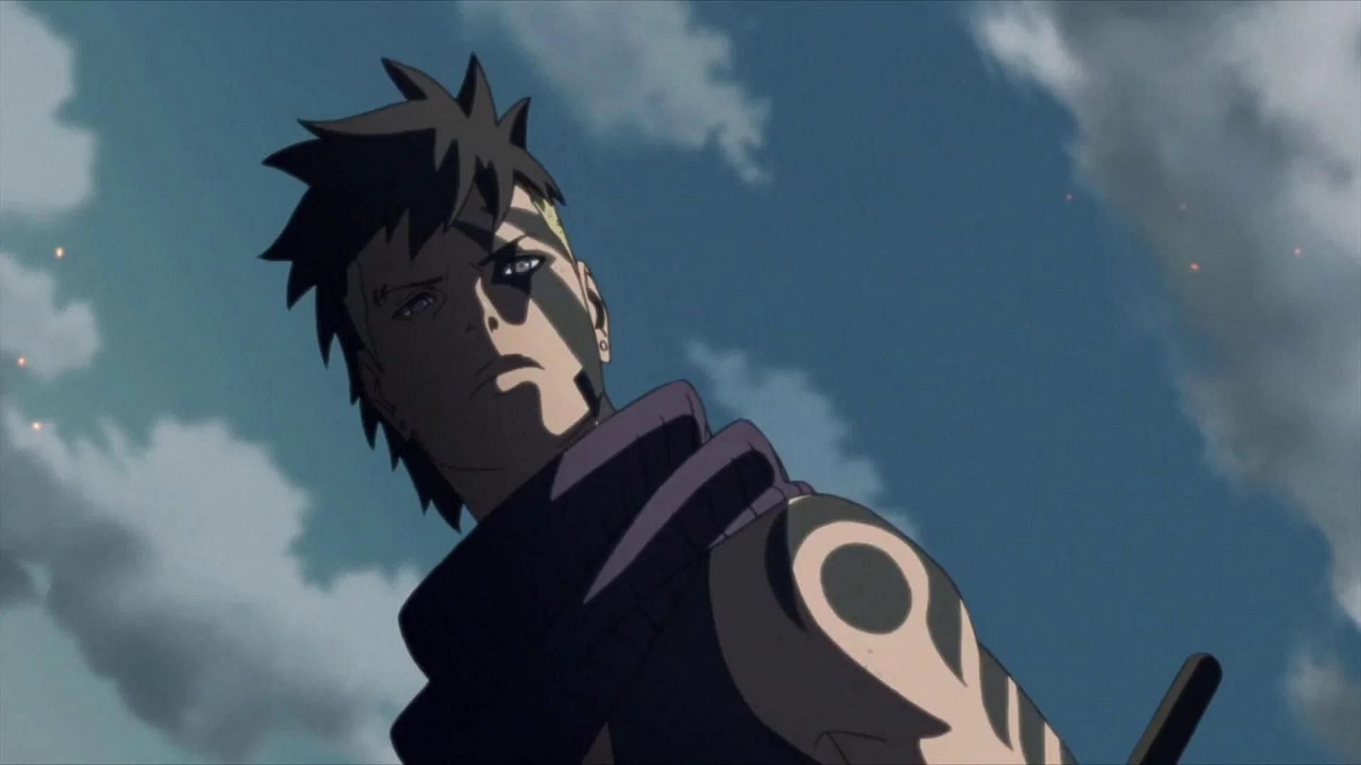 Kawaki has been shown wearing a scarf after the time skip (Image via Studio Pierrot)