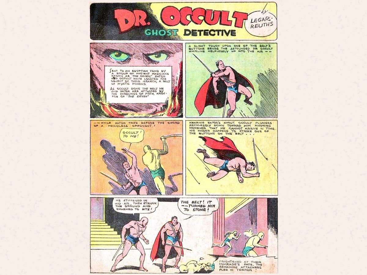 Doctor Occult is also known as the Ghost Detective (Image via DC Comics)