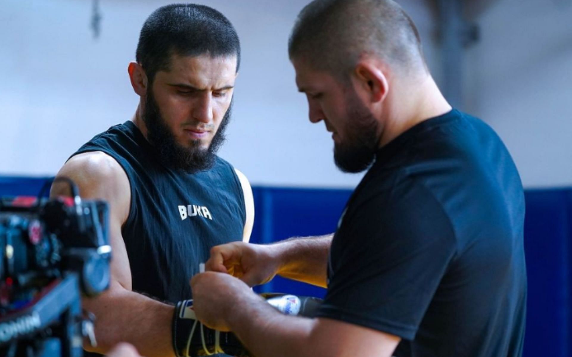 Islam Makhachev; Khabib Nurmagomedov