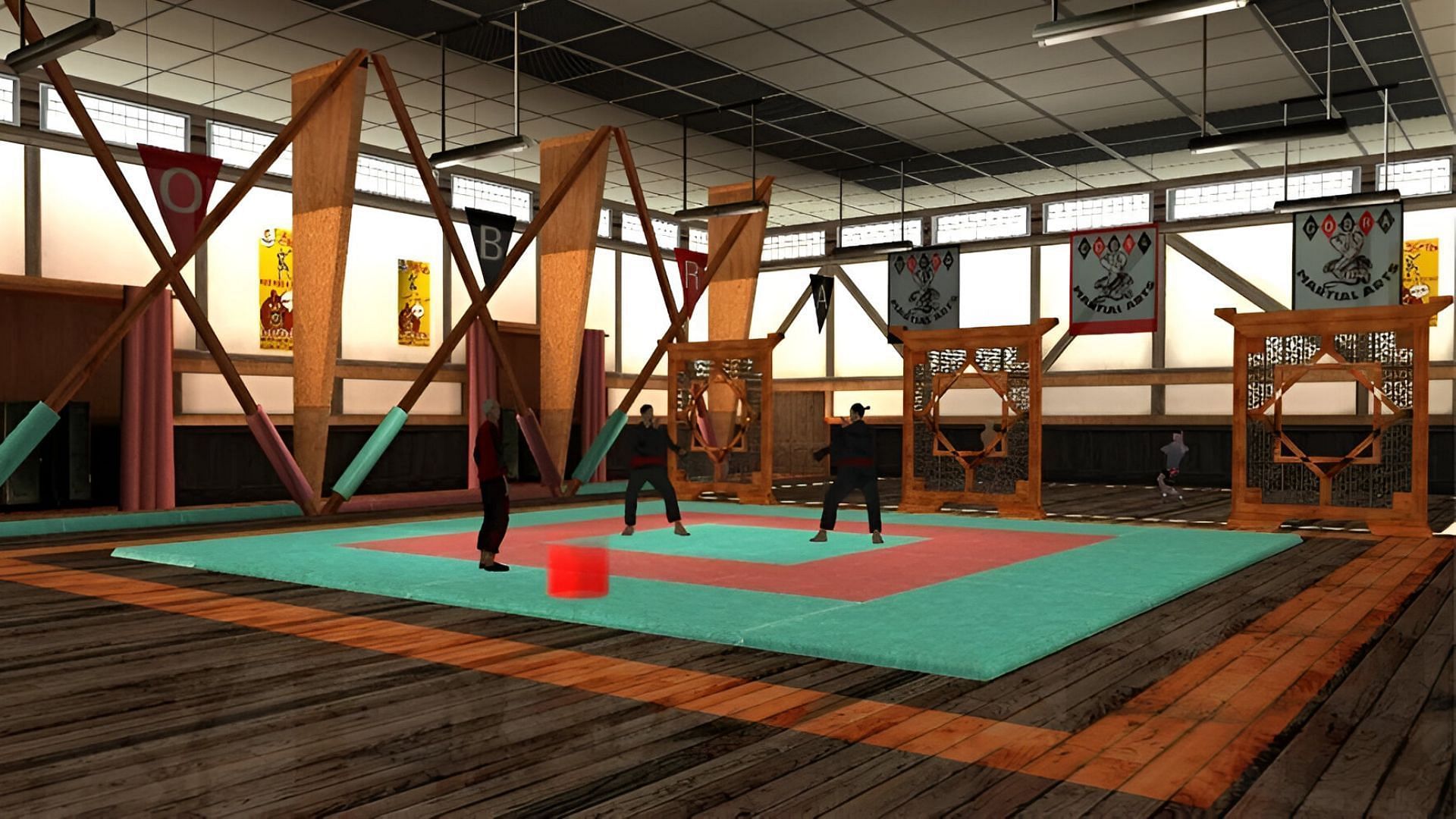 One of the many gyms in San Andreas (Image via Rockstar Games)