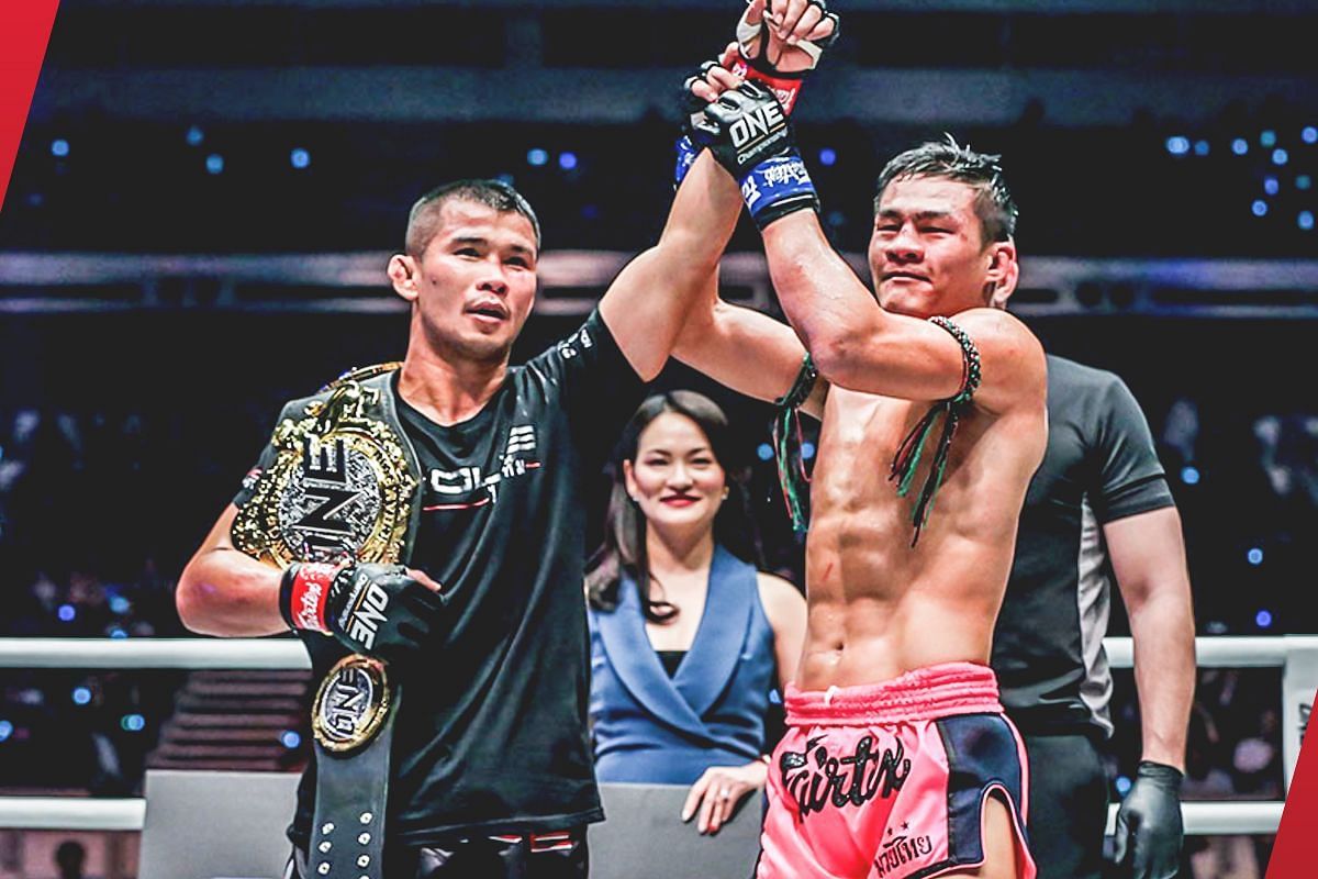 Nong-O Hama and Saemapetch Fairtex | Image credits: ONE Championship