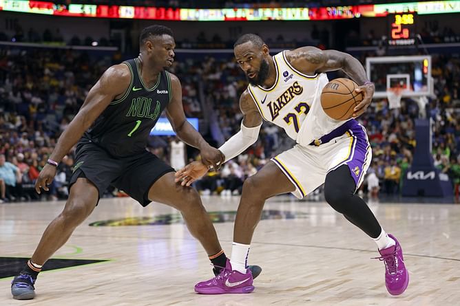 LA Lakers vs New Orleans Pelicans Game Player Stats and Box Scores for April 16, 2024