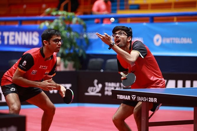 Manav Thakkar and Manush Shah settle for silver after losing in 3rd consecutive final in WTT Feeder series