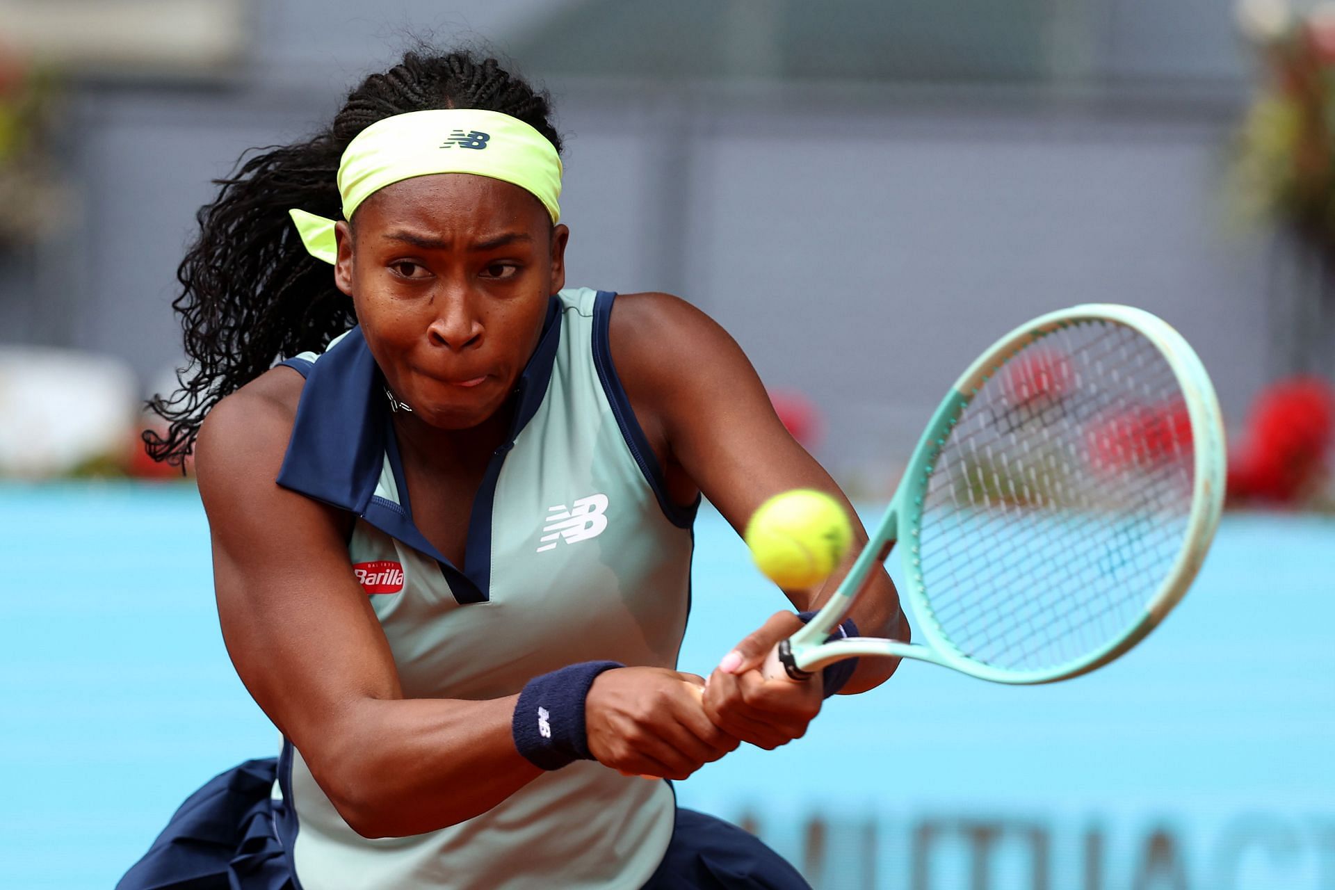 Coco Gauff at the Mutua Madrid Open - Day Three