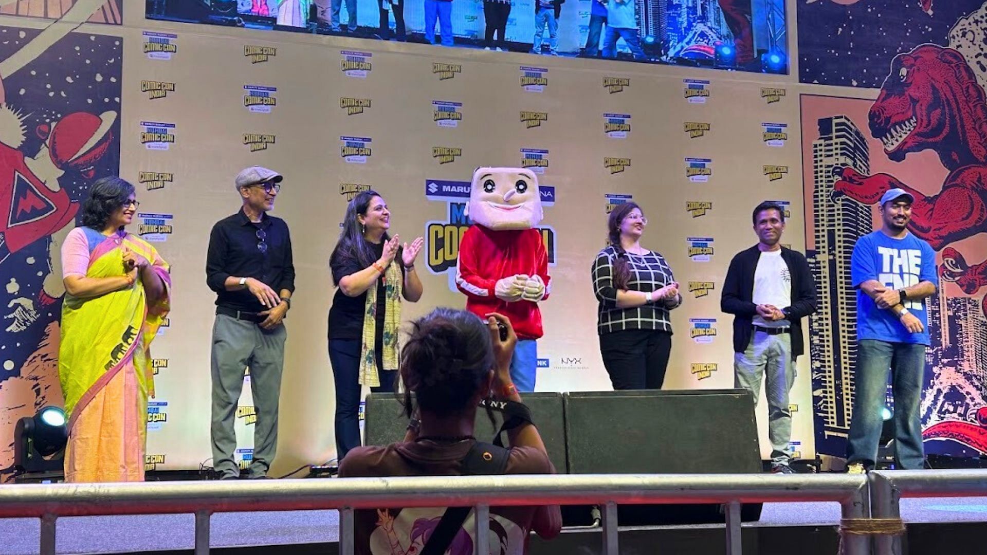 Suppandi Animated series announcement at Mumbai Comic Con (Image via Sportskeeda)