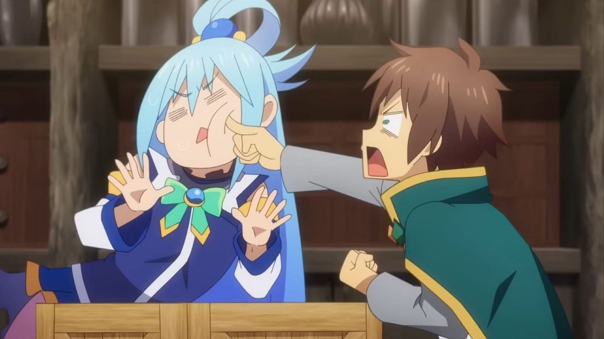 Anime characters who love to drink: Aqua (Image via Studio Drive)