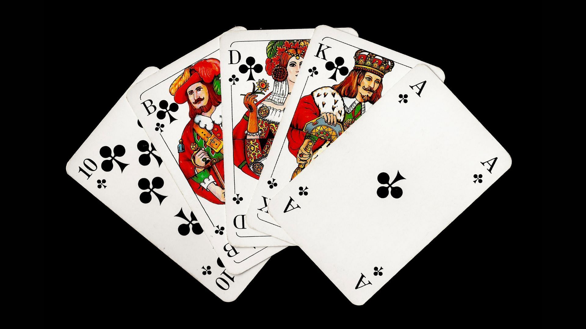 An example of a Royal Flush (Image via Wiktionary)