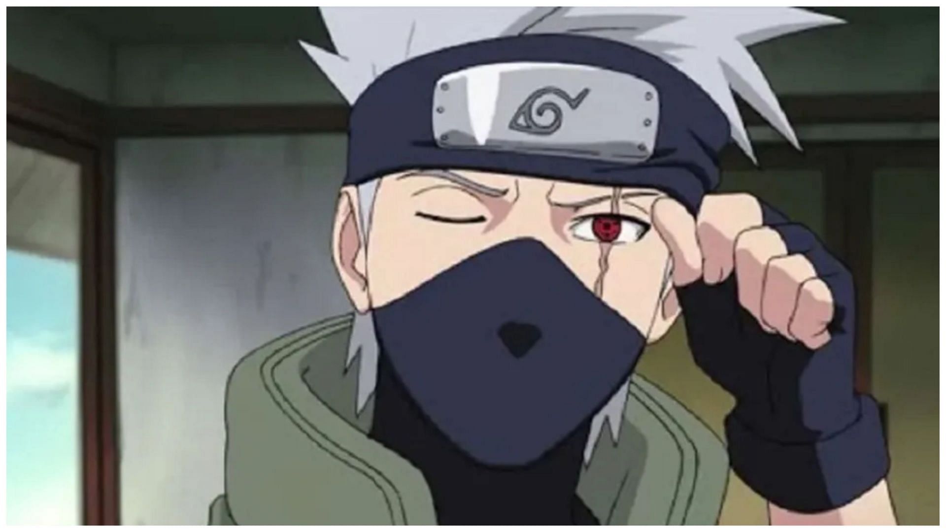 Team 7&#039;s leader Kakashi Hatake (Image via Studio Pierrot)