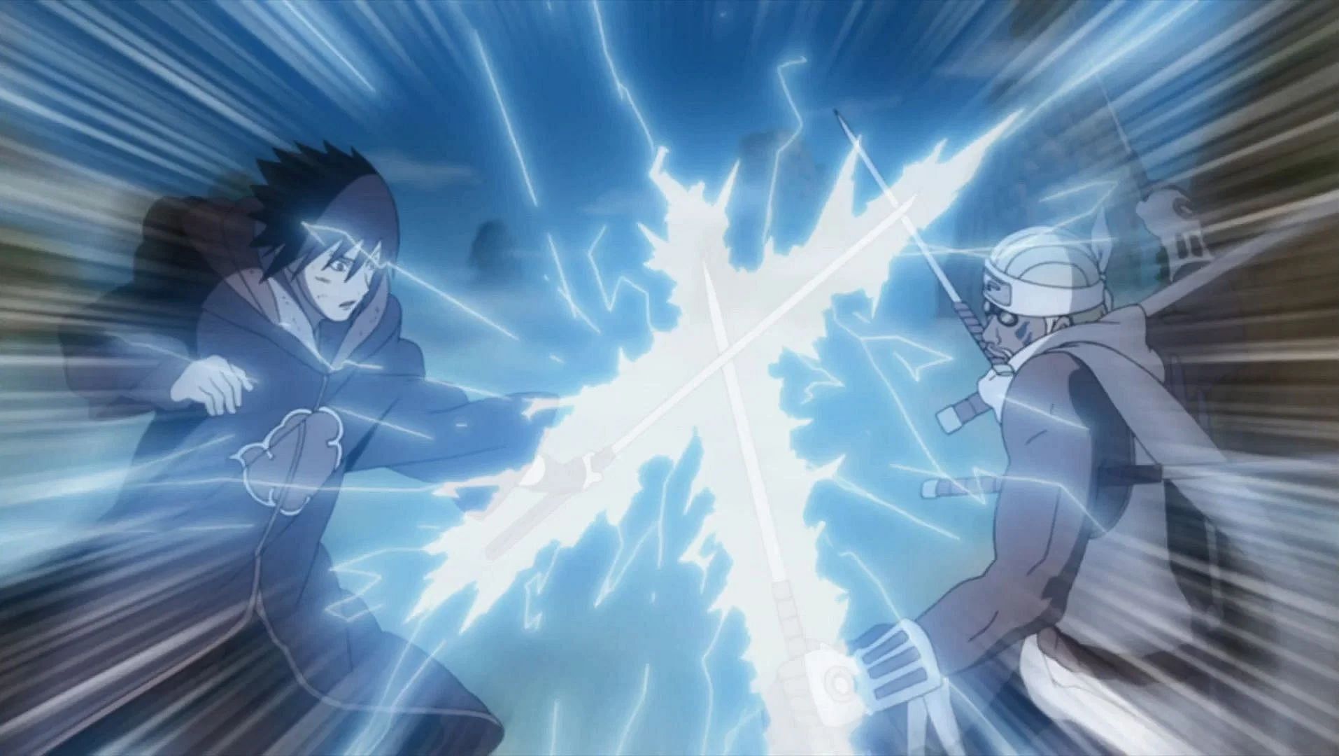 Sasuke vs Killer B is one of the most overrated Naruto fights (image via Pierrot)