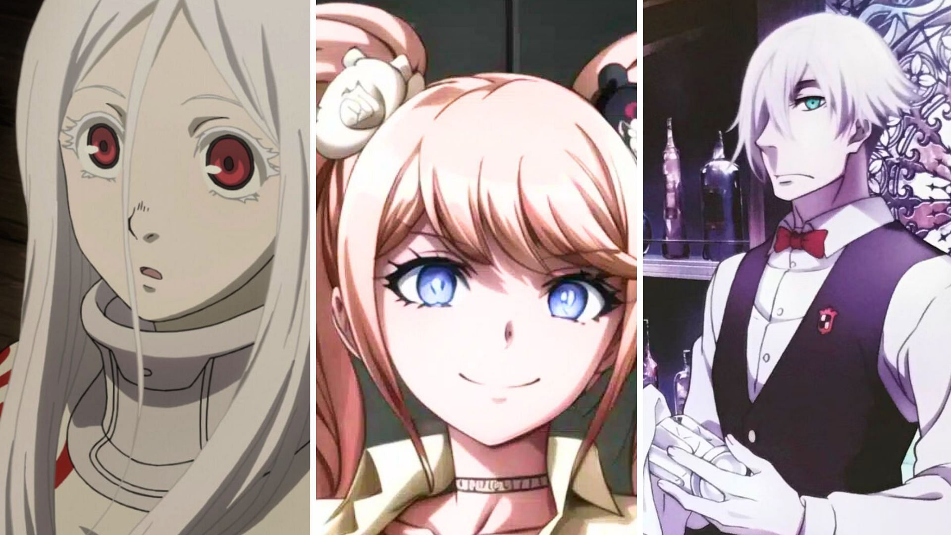 Danganronpa, Deadman Wonderland, Death Parade 