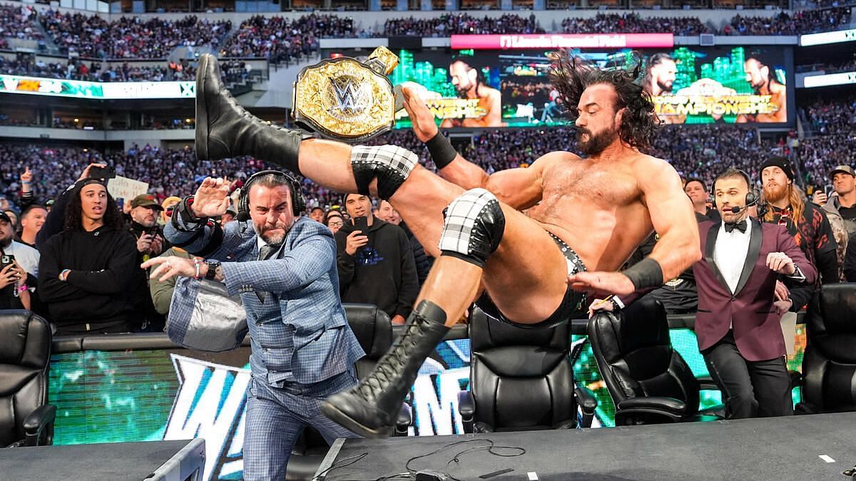 The CM Punk - Drew McIntyre feud continues (photo credit: WWE.com)