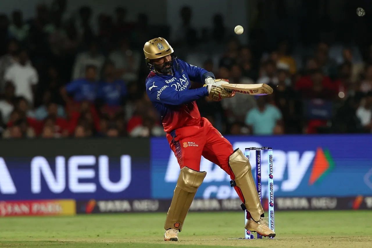 Dinesh Karthik has smashed 226 runs at a strike rate of 205.45 in six innings in IPL 2024. [P/C: iplt20.com]