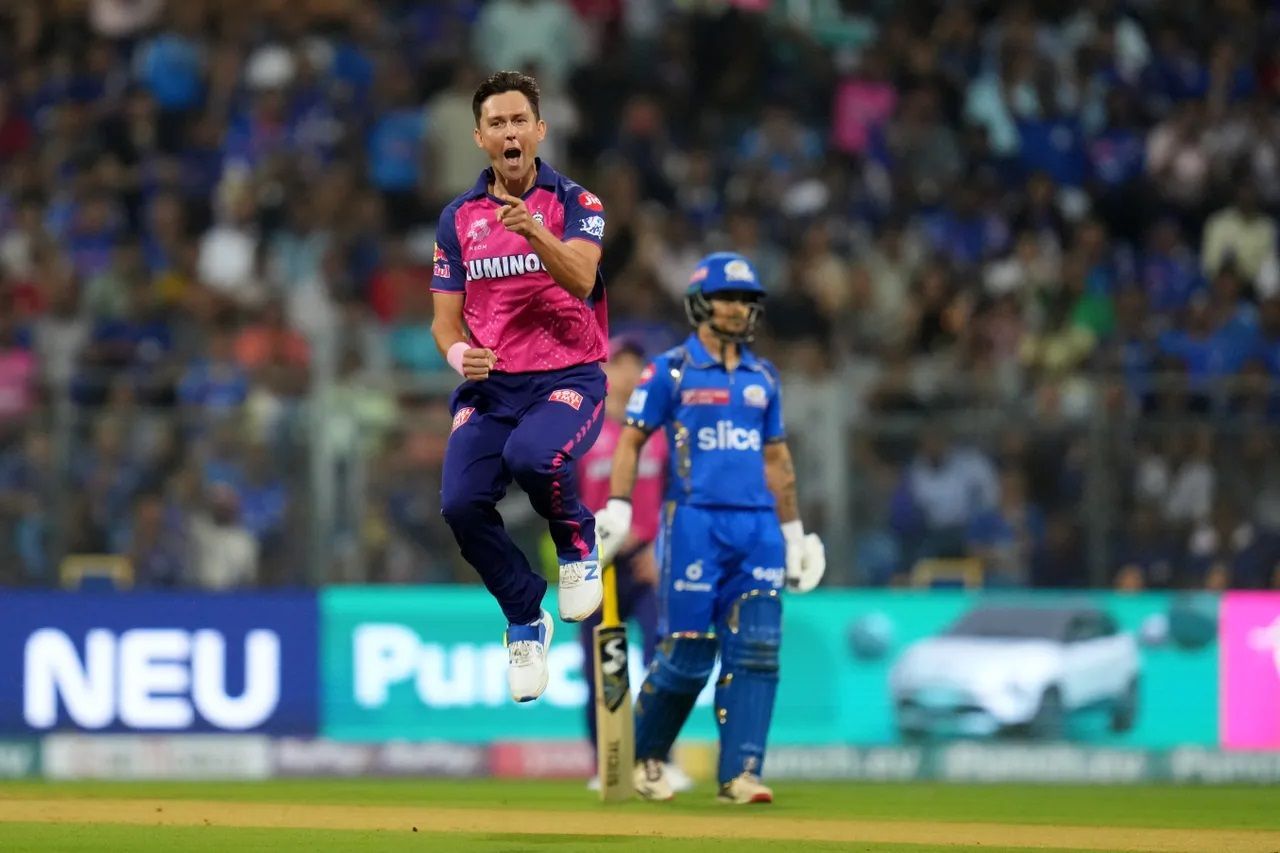 Trent Boult dismantled the Mumbai Indians&#039; top order. [P/C: iplt20.com]