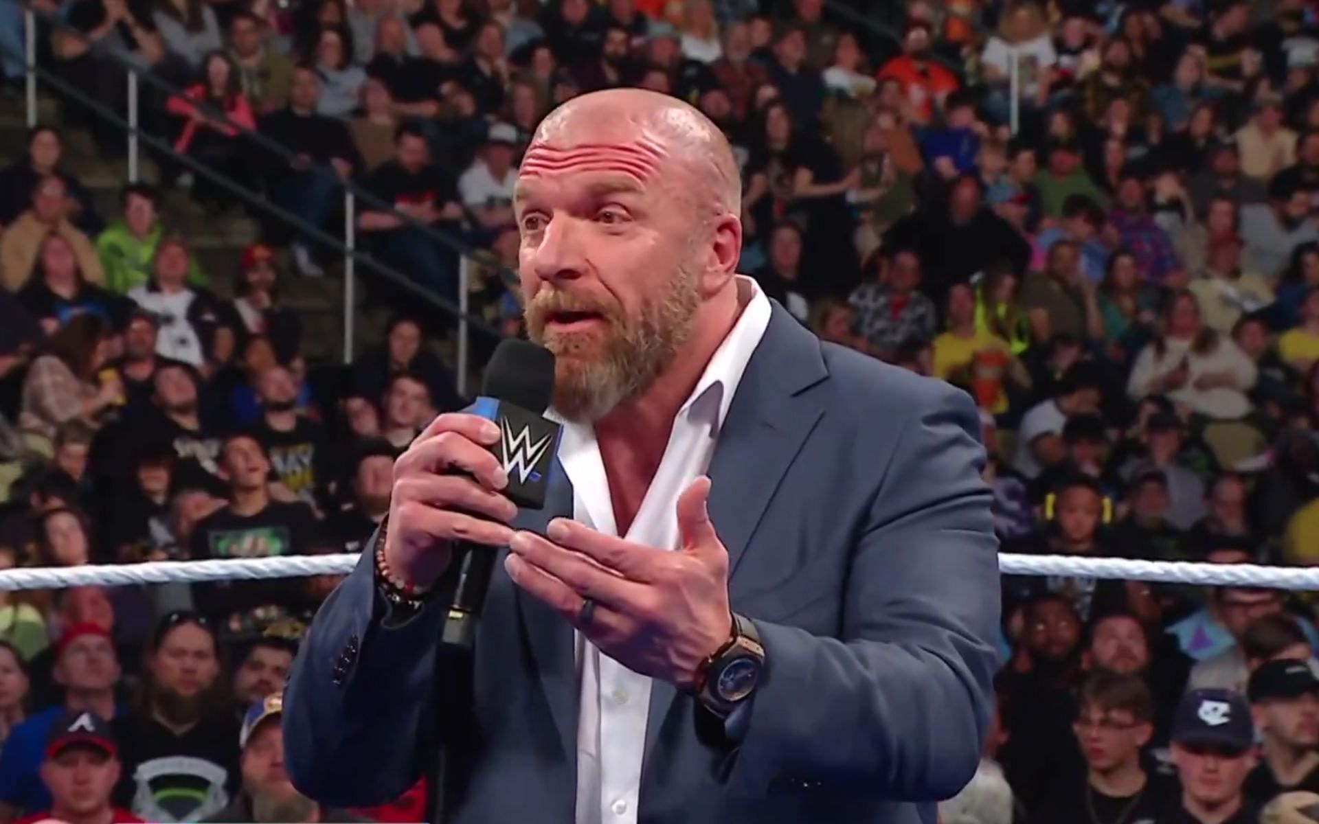 Triple H officially introduces a brand new championship on SmackDown and it looks incredible