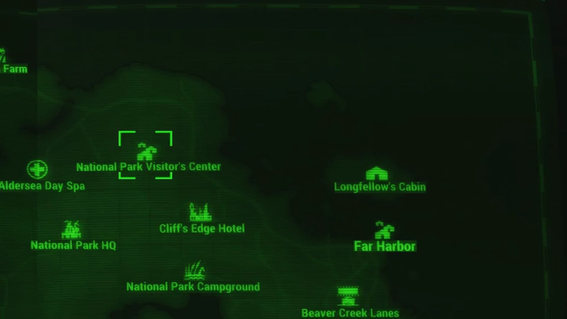 The National Park Visitor&#039;s Center on Mount Desert Island (Image via Bethesda Game Studios)