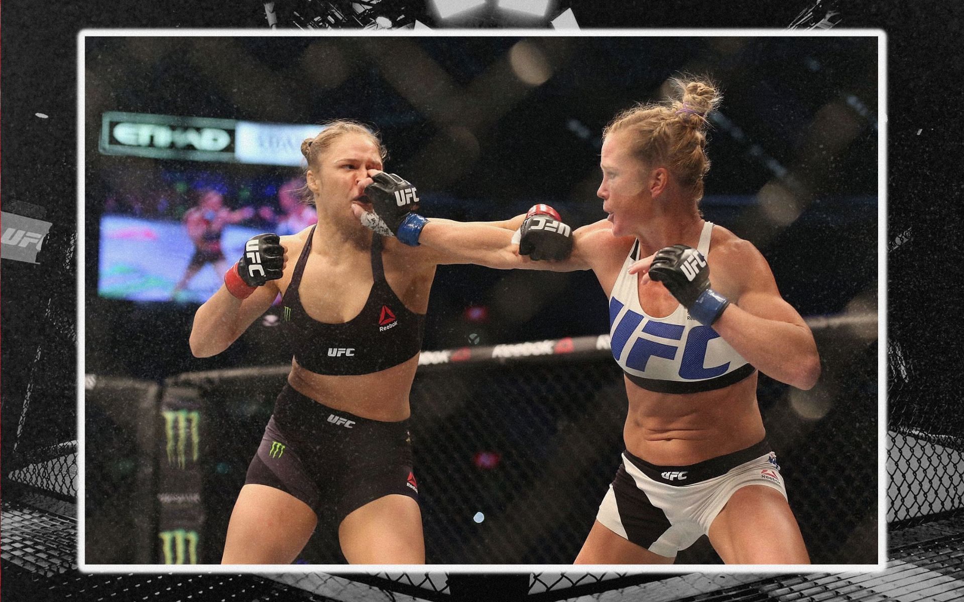 Holly Holm reacts to Ronda Rousey