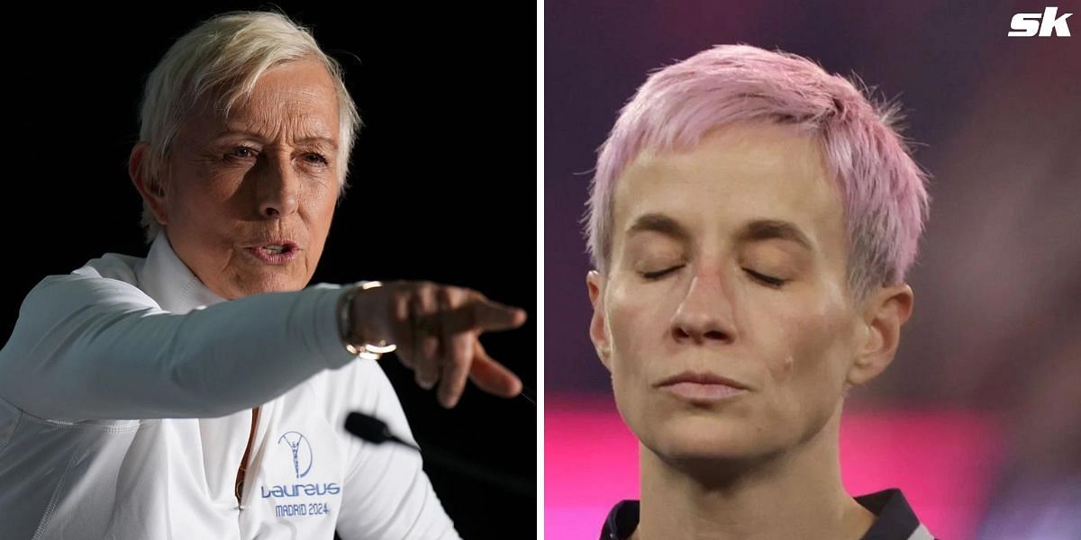 Martina Navratilova criticized Megan Rapinoe for joining a group that wants the NCAA to allow transgender women to compete against biological women