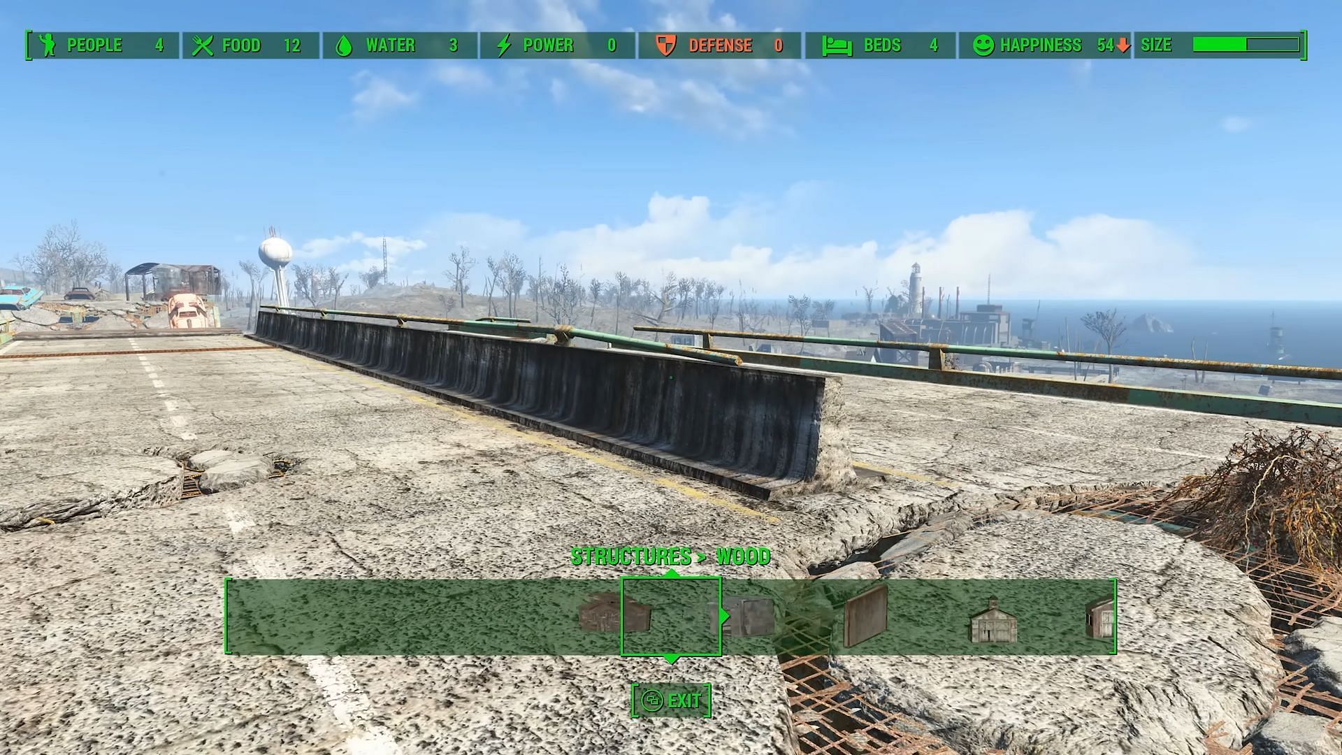 Finch&#039;s farm has a higher build limit than most settlements in Fallout 4. (Image via Bethesda || YouTube/VinylicPumaGaming)