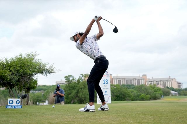 Akshay Bhatia, 2024 Valero Texas Open (Image via Getty).