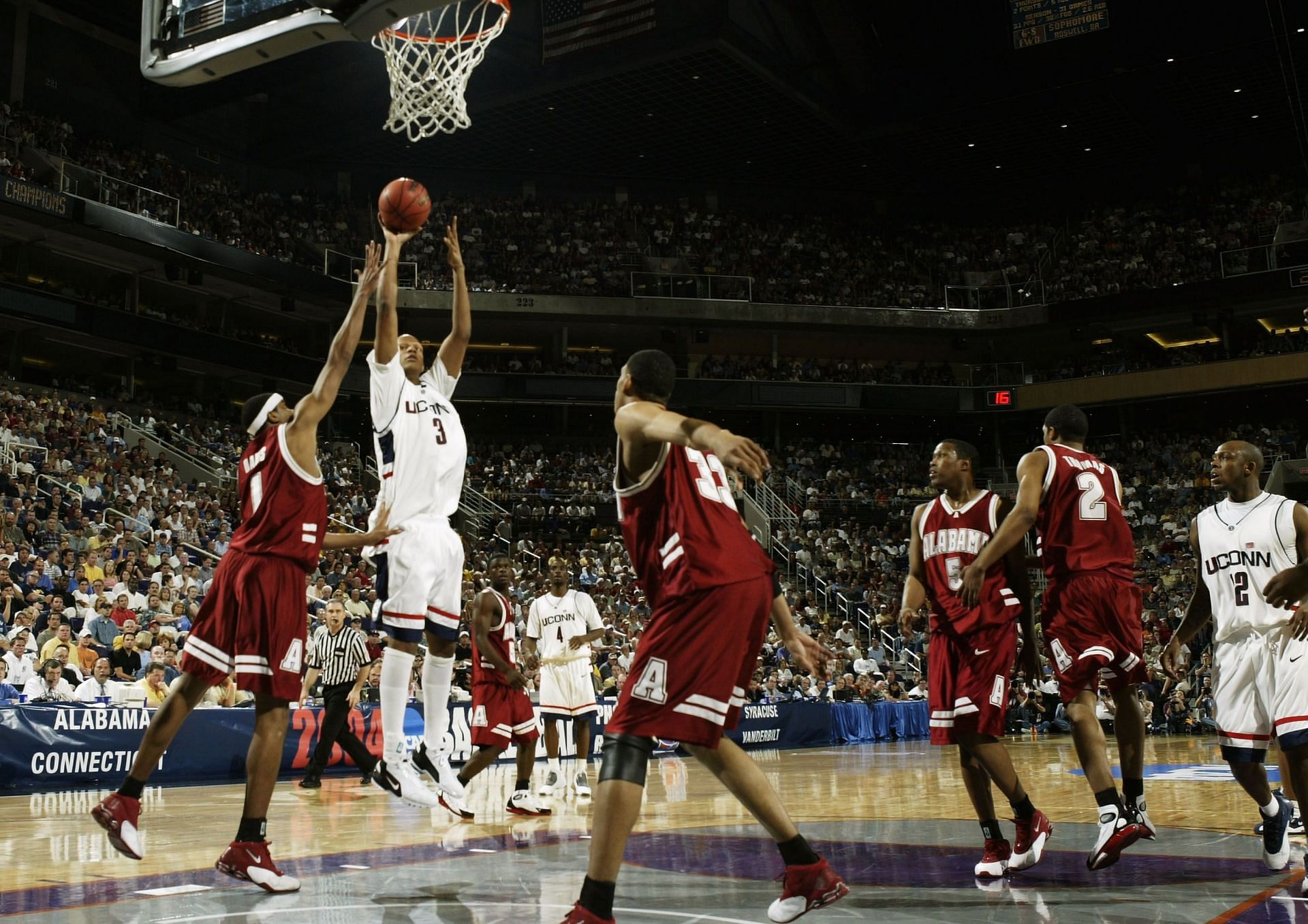 Connecticut and Alabama first played in the 2004 Elite Eight.