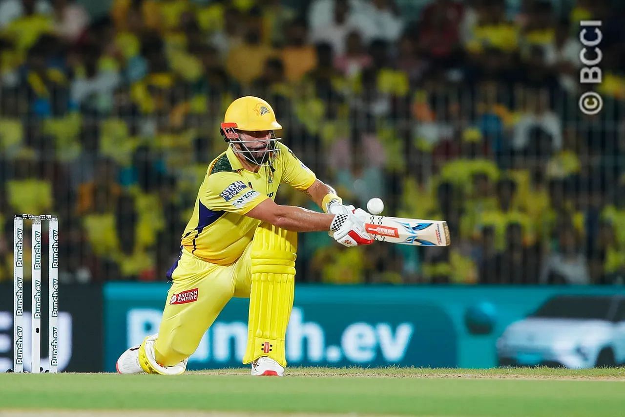 Daryl Mitchell has not fired for CSK yet this season (Pic Credit: BCCI)