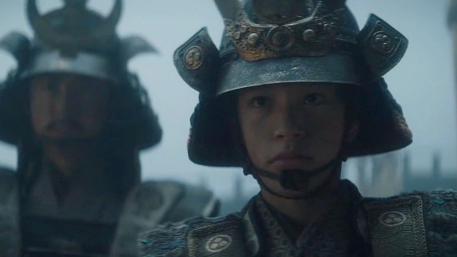 Young Lord Toranga as seen in Shōgun episode 7 (Image via FX)