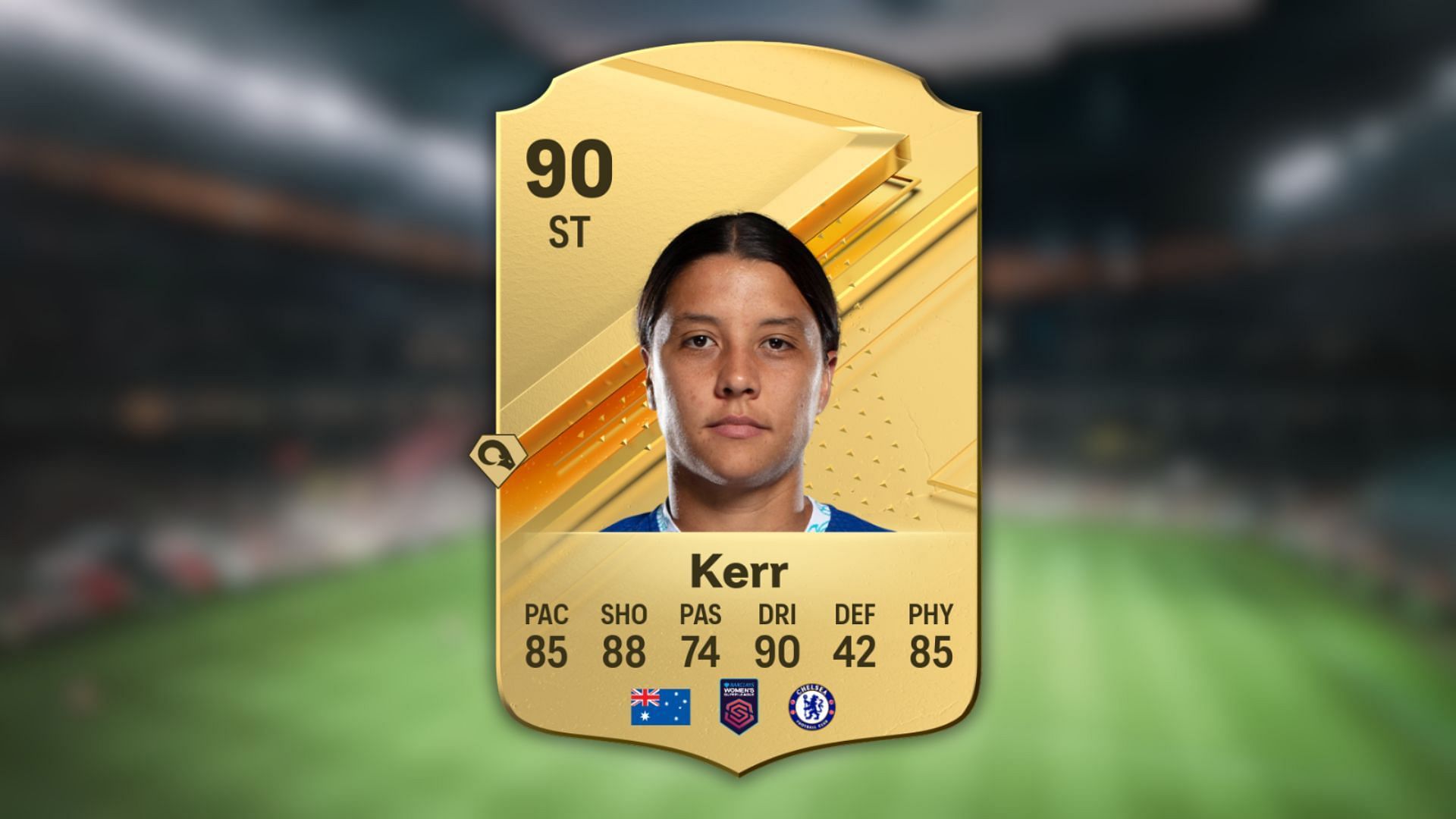 Sam Kerr in EA FC 24 (Image via EA Sports)