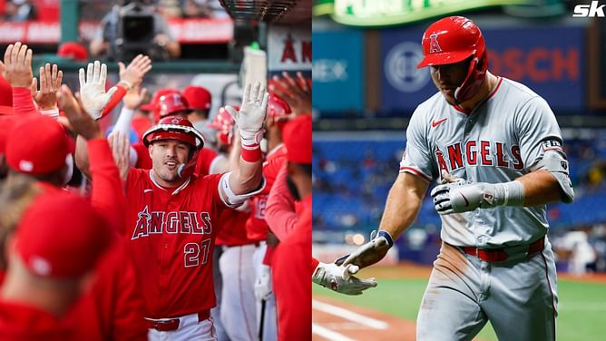 “I love hitting, it didn’t matter where I was” - Mike Trout reflects on childhood memories, passing down the passion to his son