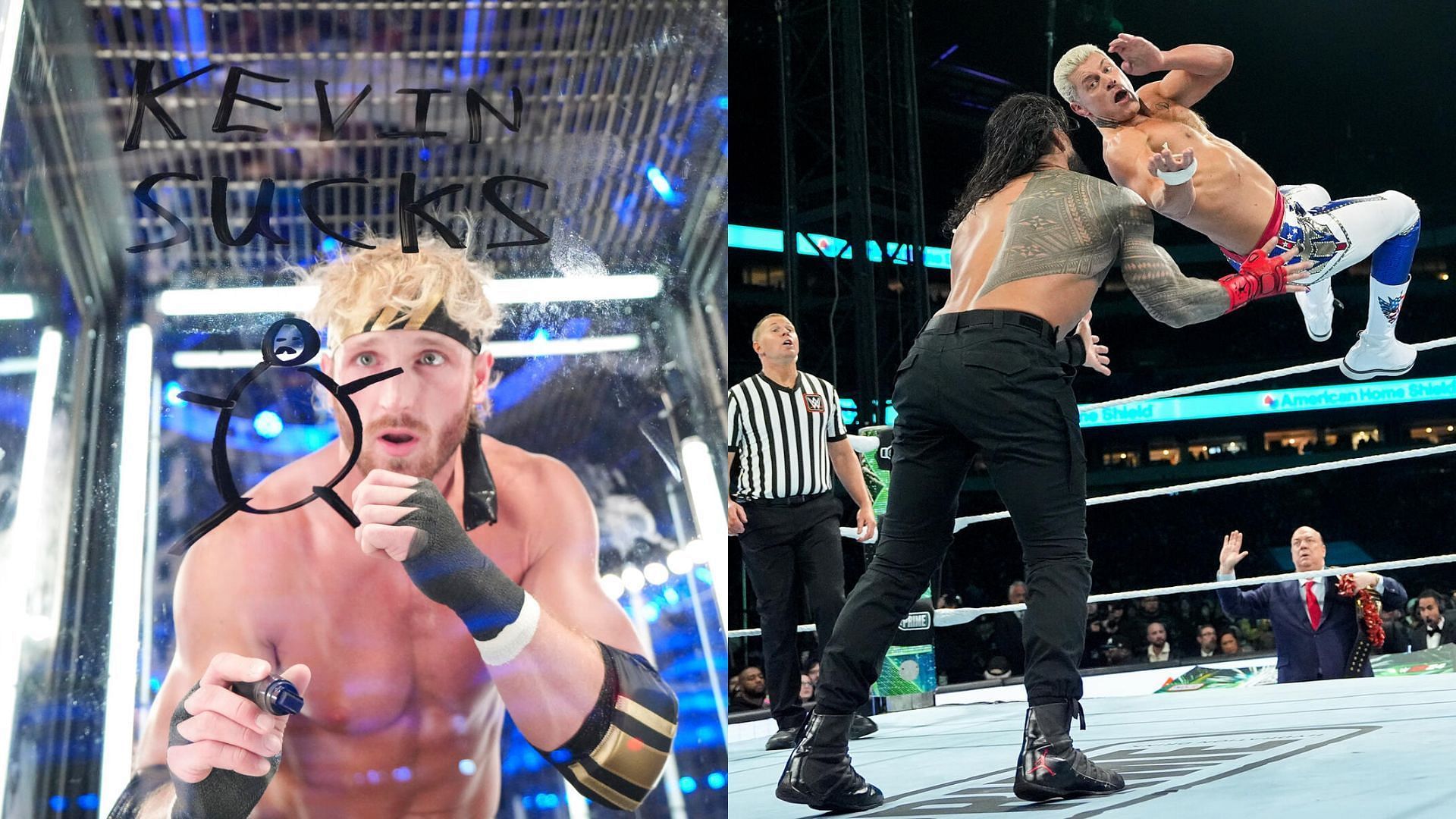 Logan Paul, Cody Rhodes, and Roman Reigns were all in action at WrestleMania 40