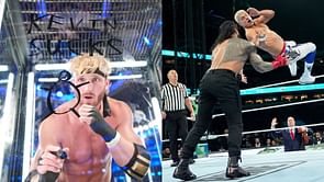 Logan Paul reacts to Cody Rhodes dethroning Roman Reigns at WrestleMania 40