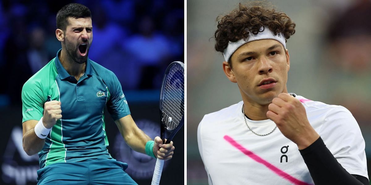 ATP Rankings update: Novak Djokovic and Ben Shelton 