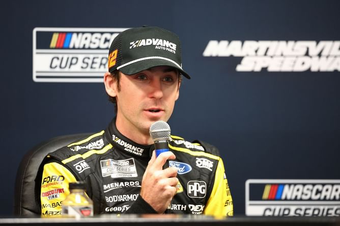 Ryan Blaney opens up about challenges from adjustment mishap to top-five finish at Martinsville Cup race