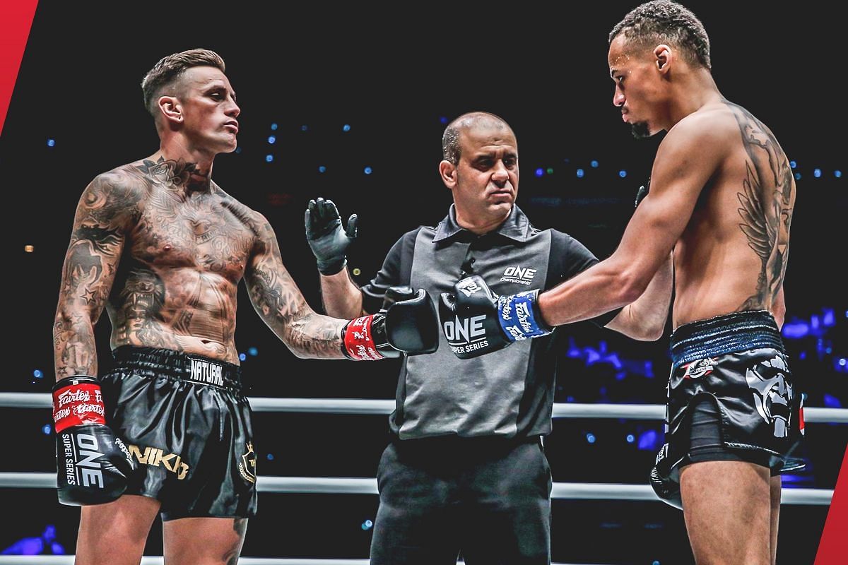 Nieky Holzken (left) and Regian Eersel (right) [Photo via: ONE Championship]