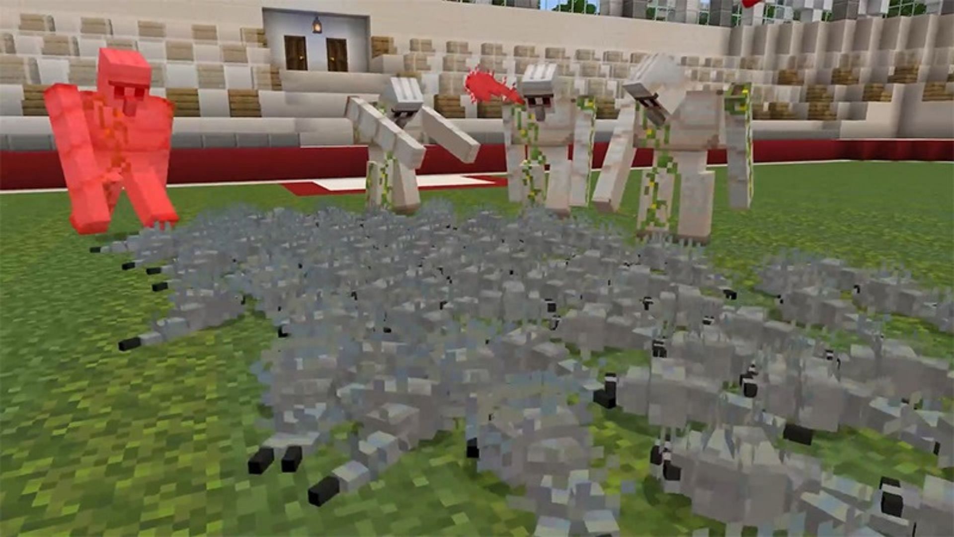 Mob vs Mob mini-game in Minecraft Marketplace (Image via Minecraft Marketplace)