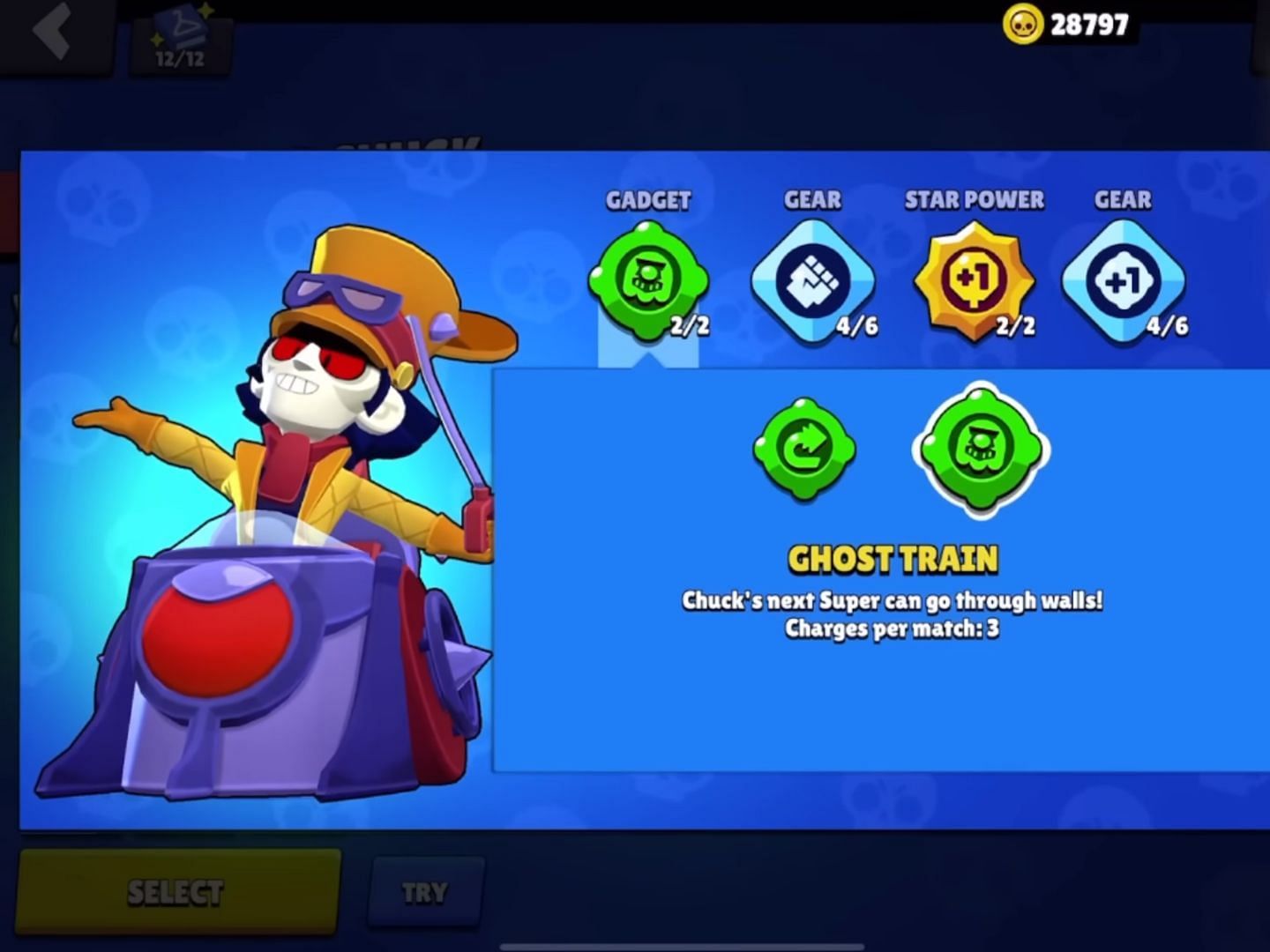 Ghost Train Gadget (Image via Supercell)