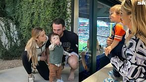 In Photos: Alex Bregman shares adorable moment of son Knox displaying impressive batting skills