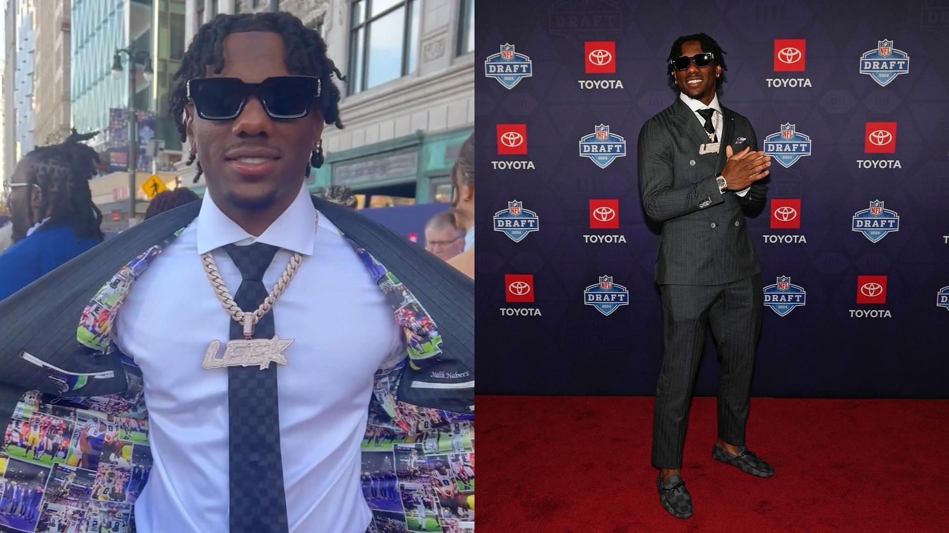 Watch Lsu Star Malik Nabers Shows Off Glamorous Outfit While Paying Hearty Tribute To Alma