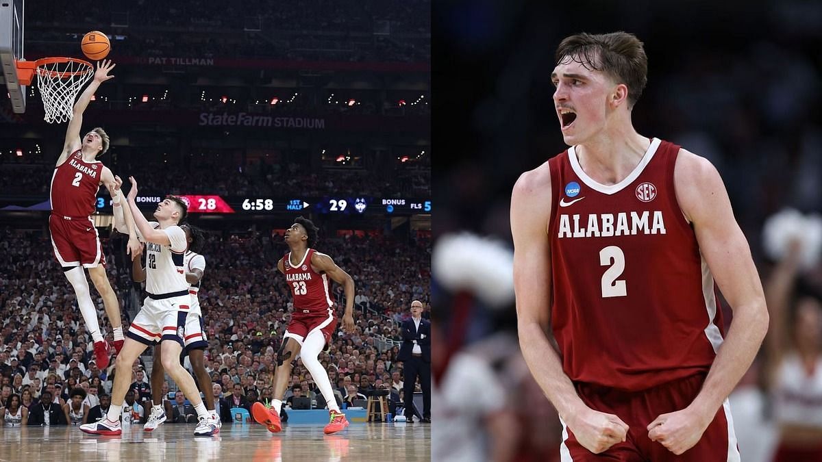 Grant Nelson powerful dunk against UConn