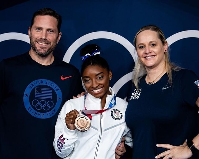 Who is Simone Biles’s Coach? Meet Cecile and Laurent Landi