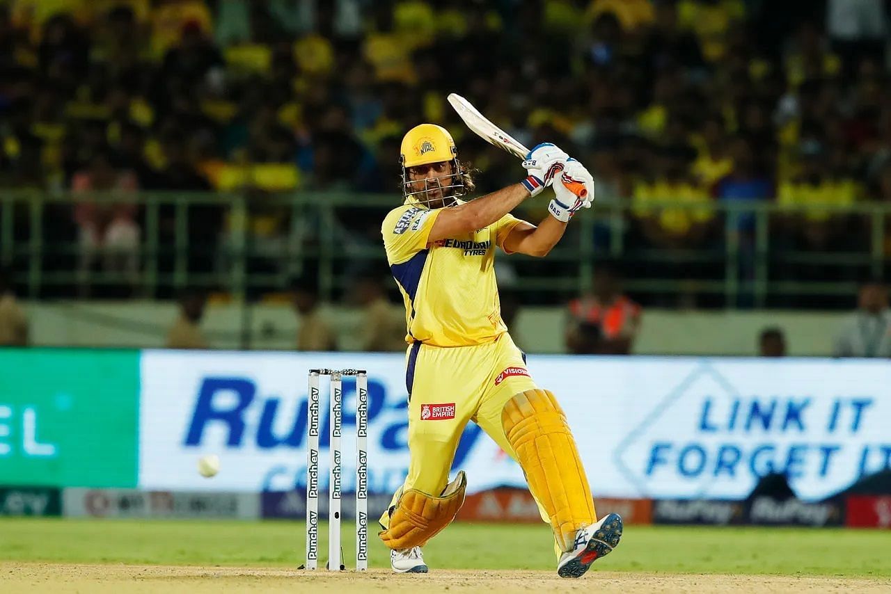 MS Dhoni played an explosive knock in CSK